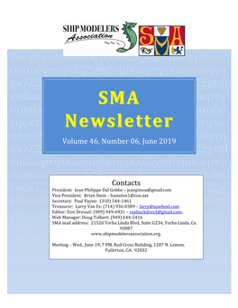 SMA Newsletter Newsletter