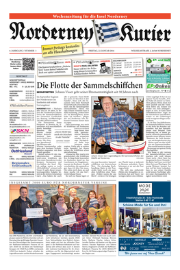 Norderney Kurier 22.01.2016