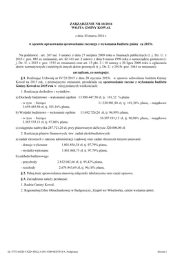 Zarzadzenie Nr 10/2016 Z Dnia 30 Marca 2016 R