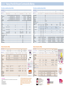 Fiche Horaire Ligne 06 Nancy Pont-Stvincent Contrexéville