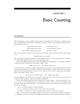 Basic Counting