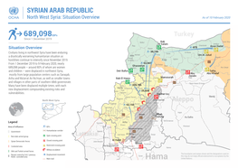 North West Syria Situation Overview 100220