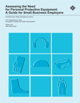 Assessing the Need for Personal Protective Equipment: a Guide for Small Business Employers