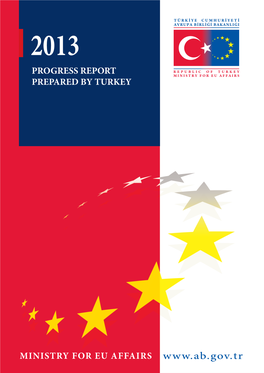 Progress Report Prepared by Turkey Ministry for Eu Affairs