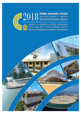 Annual Performance Report of the Ministry of Megapolis & Western Development for the Year 2018