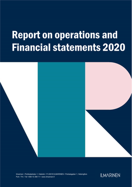 Report on Operations and Financial Statements 2020