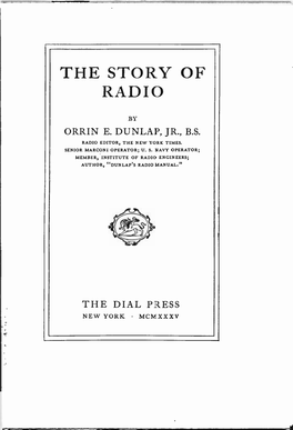 The Story of Radio