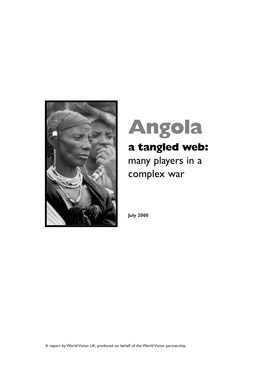Angola a Tangled Web: Many Players in a Complex War