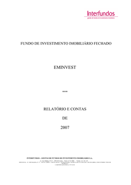 Fundo De Investimento Imobiliário Fechado