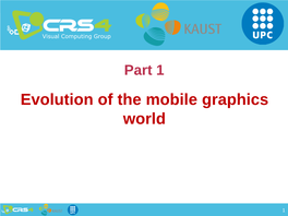 Mobile Graphics Tutorial – Eurographics 2017