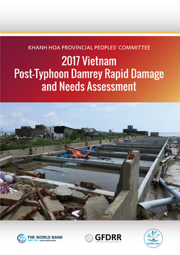 2017 Vietnam Post-Typhoon Damrey Rapid Damage and Needs Assessment Ii 2017 VIETNAM POST-TYPHOON DAMREY RAPID DAMAGE and NEEDS ASSESSMENT