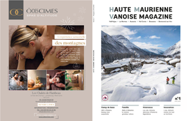 001 HAUTE MAURIENNE MAGAZINE[EXT].Indd 1 05/07/2019 16:44 001 HAUTE MAURIENNE MAGAZINE[EXT].Indd 2 09/07/2019 11:05 SOMMAIRE