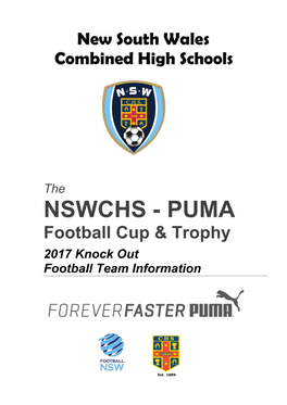 NSWCHS - PUMA Football Cup & Trophy