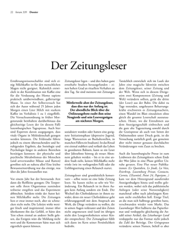 Der Zeitungsleser