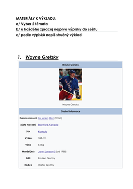 1. Wayne Gretzky