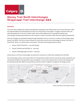 Shaganappi Trail Interchange Q&A