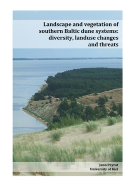 Landscape and Vegetation of Southern Baltic Dune Systems