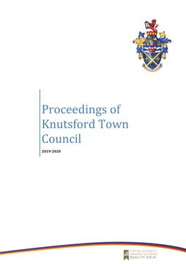 Proceedings of Knutsford Town Council