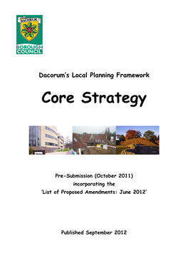 Core Strategy