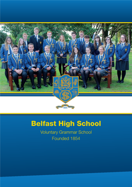 Hello and Welcome to Belfast High