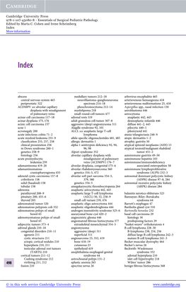 Abscess Central Nervous System 465 Periprostatic 322 ACDMPV See