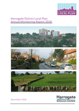 Harrogate District Local Plan: Annual Monitoring Report 2018