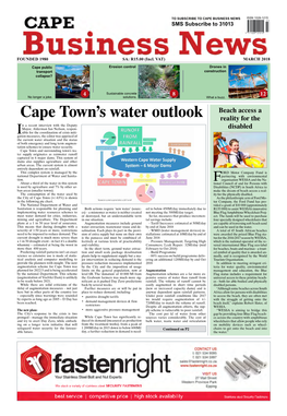 Cape Town's Water Outlook