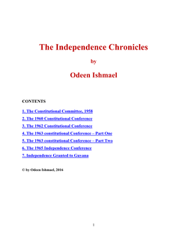 The Independence Chronicles