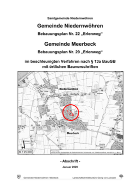 Gemeinde Niedernwöhren Gemeinde Meerbeck