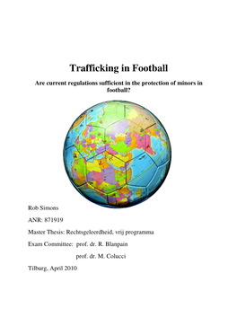 Trafficking in Football