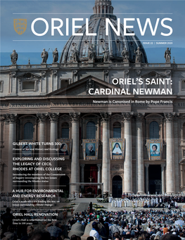 CARDINAL NEWMAN Newman Is Canonised in Rome by Pope Francis