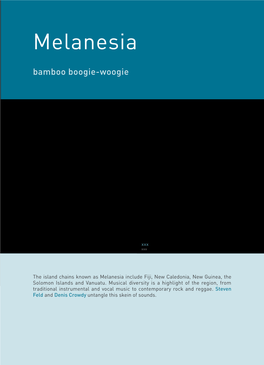 Melanesia Bamboo Boogie-Woogie