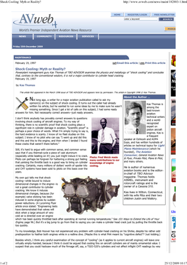 Shock Cooling: Myth Or Real