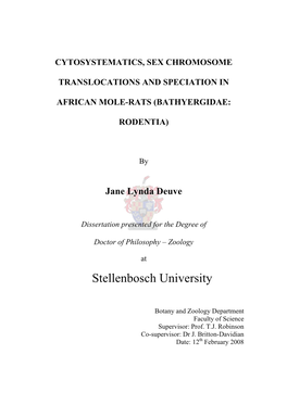 Cytosystematics, Sex Chromosome