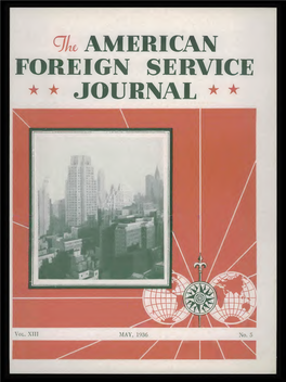 The Foreign Service Journal, May 1936