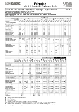 Fahrplan Gültig Ab 13