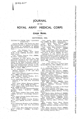 Royal Army Medical Corps