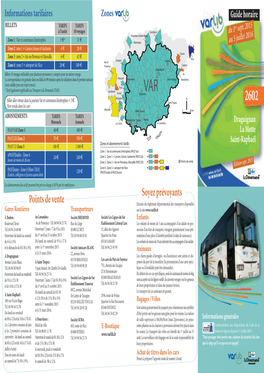 Guide Horaire