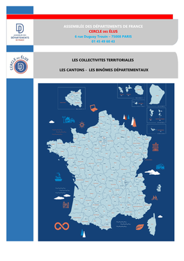 Les Collectivites Territoriales Les Cantons