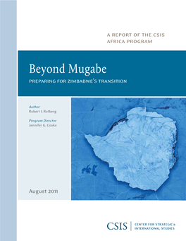 Beyond Mugabe: Preparing for Zimbabwe's Transition