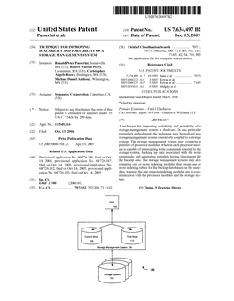 (12) United States Patent (10) Patent No.: US 7.634,497 B2 Passerini Et Al