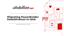 Powerbuilder Datawindows to Web