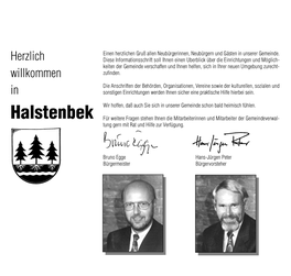 Ihre Ansprechpartner Im Rathaus Der Gemeinde Halstenbek