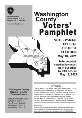 Voters' Pamphlet