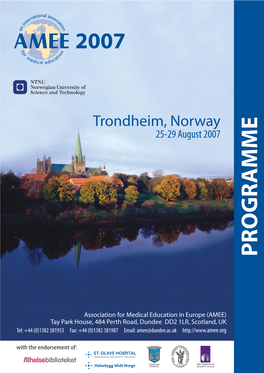 AMEE 2007 Programme