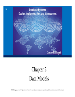 Chapter 2 Data Models