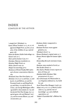 INDEX: Letters to Auntie Fori