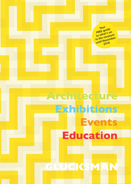 Architecture Exhibitions Events Education Contents