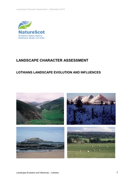 Landscape Character Assessment – Naturescot 2019