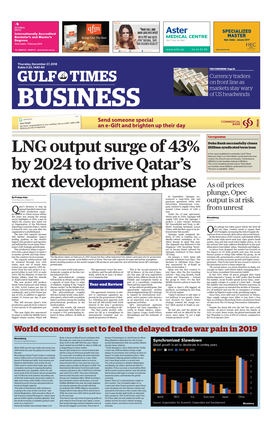 LNG Output Surge of 43% by 2024 to Drive Qatar's Next Development Phase